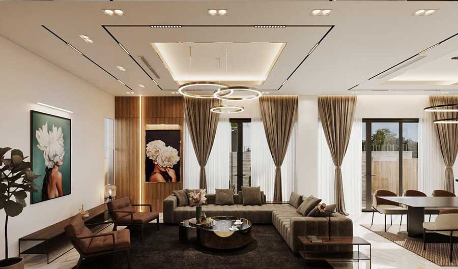 Thiết kế thi công biệt thự Park city Thanh Hóa