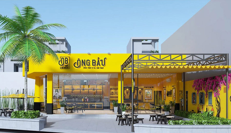 Dự án Chuỗi quán Cà Phê Ông Bầu - Nội thất Win