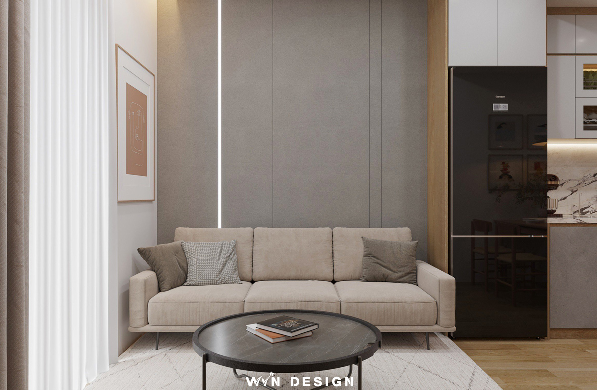 Thiết kế nội thất chung cư 50m2 – Mr.Chen | LightHouse Hải Dương